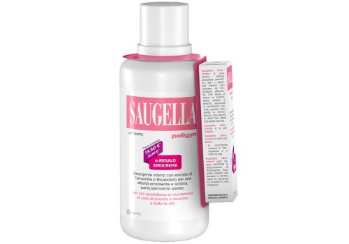 Saugella poligyn detergente + Saugella idrocrema idratante intima in omaggio
