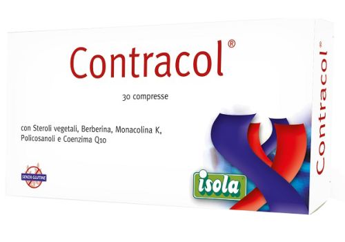 Contracol integratore per il controllo dei livelli di colesterolo 30 compresse