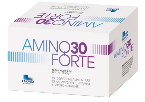 Amino 30 forte integratore a base di aminoacidi 30 bustine
