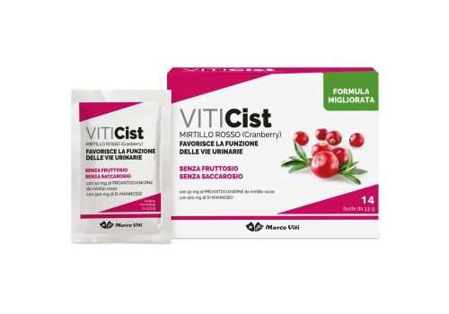 VITICIST MIRTILLO ROSSO SENZA FRUTTOSIO 14 BUSTINE