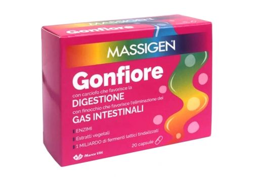 MASSIGEN GONFIORE 20 CAPSULE