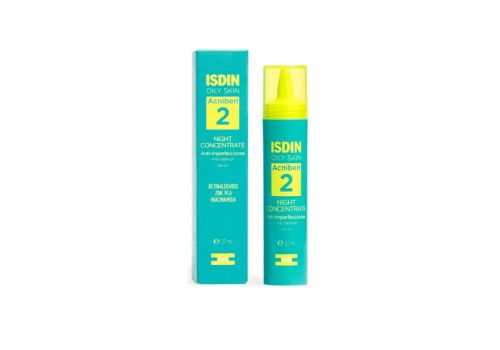 Isdin Acniben Oily Skin Night siero concentrato anti-imperfezioni 27ml