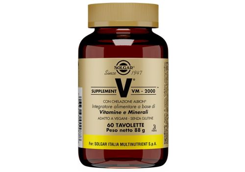 Supplement VM-2000 integratore di vitamine e minerali 60 tavolette