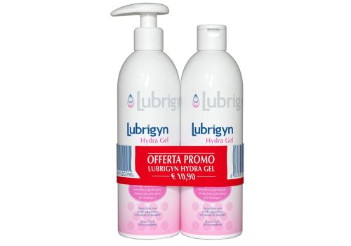 Lubrigyn hydra gel detergente intimo extra-delicato duo 400ml + 400ml