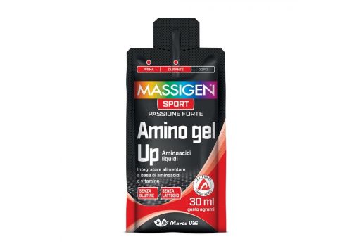 Massigen sport amino gel up aminoacidi liquidi 30ml