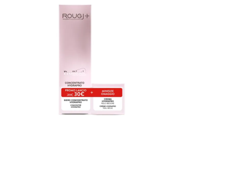 Rougj Probiotic Kit Siero concentrato hydrapro + Crema hydrapro viso per pelli normali e miste 30ml+15ml