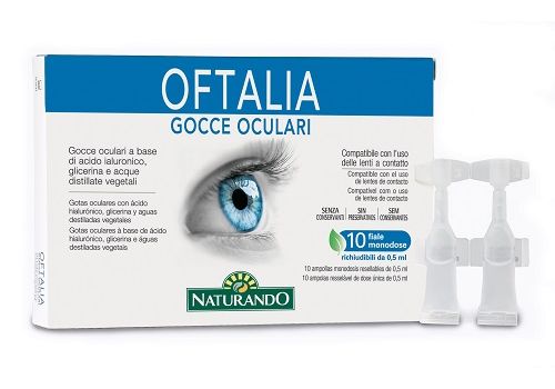 Oftalia gocce oculari rinfrescanti 10 fiale x 0,5ml