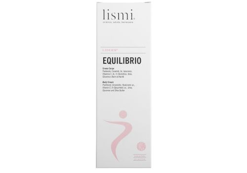 Liderm Equilibrio crema corpo emolliente e protettiva per pelle sensibile 200ml