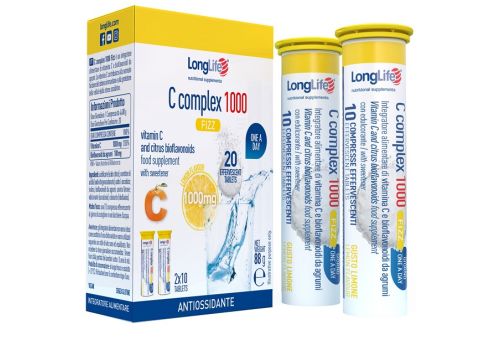 C Complex 1000 integratore di vitamina C 20 compresse effervescenti