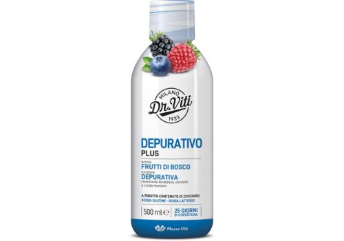 DR VITI DEPURATIVO PLUS FRUTTI DI BOSCO 500ML