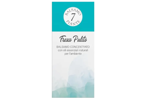 Balsamo 7 Piante Fresco Pulito deodorante per l'ambiente con oli essenziali 15ml