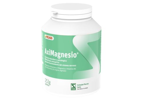 Aximagnesio integratore per il funzionamento del sistema nervoso e muscolare 252 grammi
