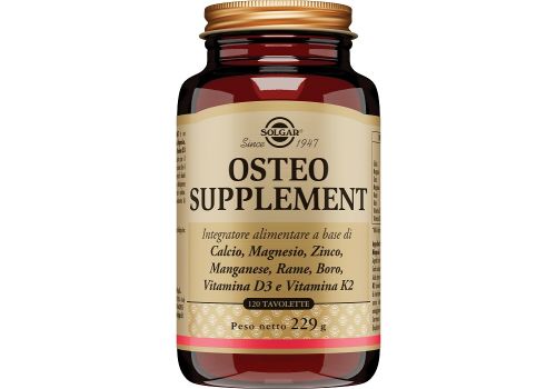 SOLGAR OSTEO SUPPLEMENT 120TAV