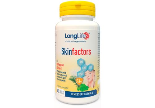 Longlife Skin Factors integratore per il benessere della pelle 60 tavolette