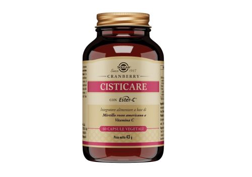 Cisticare integratore per l'apparato urinario 60 capsule