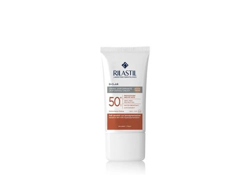RILASTIL D-CLAR SUN SYSTEM CREMA UNIFORMANTE SPF50+ MEDIUM 40ML