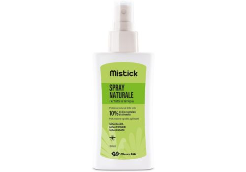 Mistick repellente naturale contro zanzare e insetti molesti spray 100ml