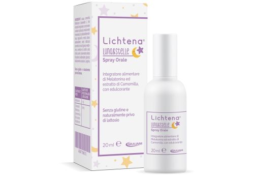 Lichtena Luna & Stelle integratore per il riposo notturno spray orale 20ml