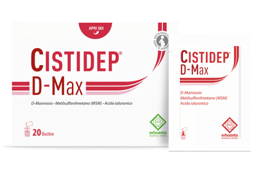 Cistidep D-Max integratore per il benessere delle vie urinarie 20 bustine