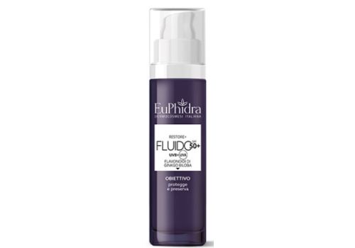 Euphidra Restore spf 50+ protegge e preserva fluido viso 50ml