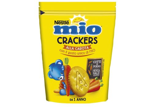 Mio crackers alla carota croccanti 100 grammi  
