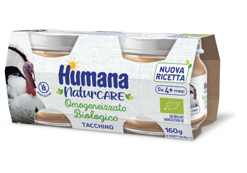 Humana tacchino bio omogeneizzato  2 x 80 grammi