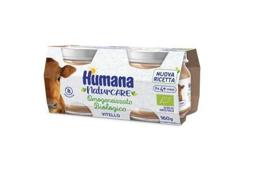 Humana vitello omogenmeizzato biologico 2 x 80 grammi