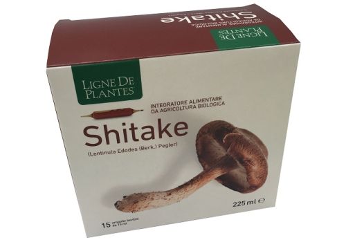 Ligne Shitake Bio integratore per il sistema immunitario 15 ampolle monodose x 15ml
