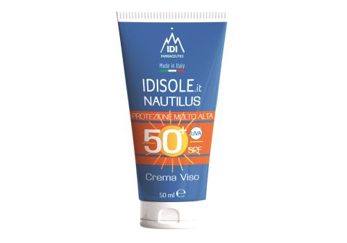 Idisole Nautilus spf50+ crema solare per il viso 50ml