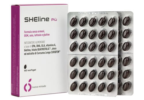 Sheline Più Donna integratore antiossidante per il benessere femminile 60 softgel