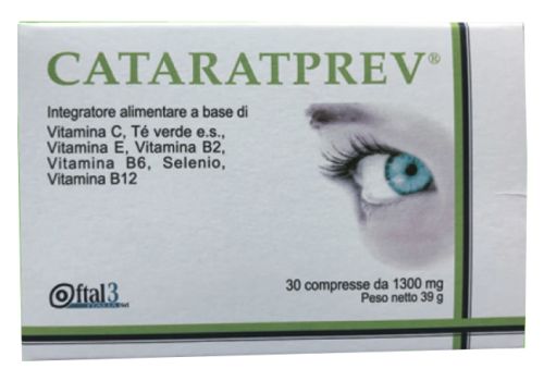 Cataractprev integratore per la funzione visiva 30 compresse