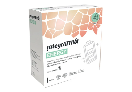 Integrattiva Energy integratore ad azione tonica 10 flaconcini x 25ml
