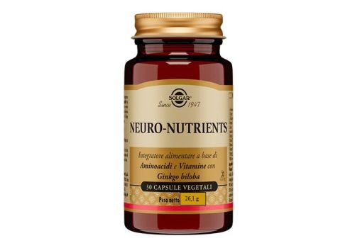 Neuro-Nutrients integratore di vitamine per il benessere del sistema nervoso 30 capsule