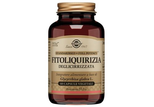 Fitoliquirizia Deglicirrizzata integratore per il sistema digerente 60 capsule