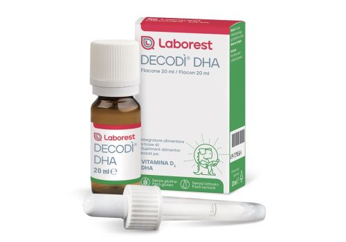 Decodì DHA integratore per il benessere cerebrale e immunitario gocce orali 20ml
