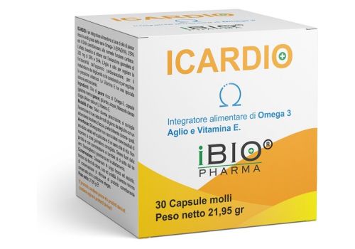 Icardio integratore per la funzionalità cardiaca 30 capsule