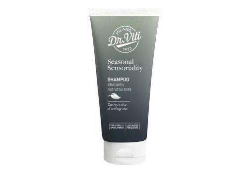 Dr. Viti Seasonal Sensoriality shampoo idratante ristrutturante per capelli spenti e sfibrati 200ml