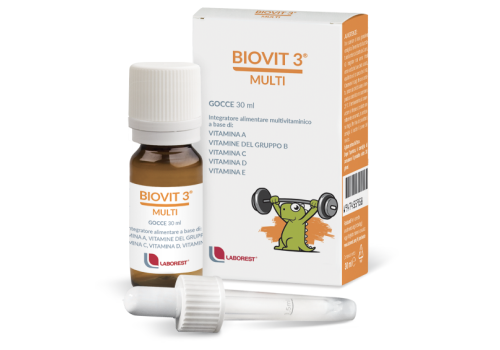 Biovit 3 Multi integratore multivitaminico gocce 30ml