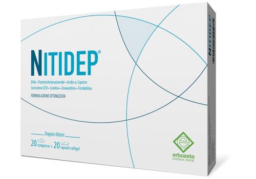 Nitidep integratore per la vista 20 compresse + 20 capsule softgel