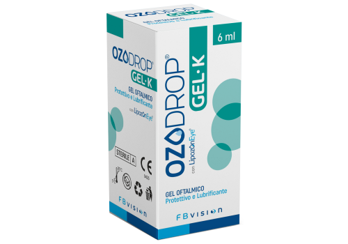 Ozodrop Gel-K oftalmico protettivo e lubrificante 6ml