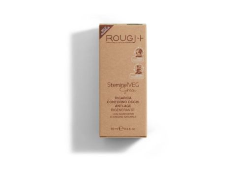 Rougj Steminelveg Green contorno occhi antirughe e antietà crema 15ml ricarica
