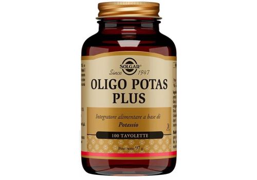 Oligo Potas Plus benessere della funzione muscolare e del sistema nervoso 100 tavolette