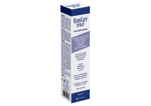 Ozoncare trattamento lenitivo e rigenerante olio secco spry 80ml
