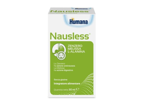 Humana Nausless integratore per la nausea gocce orali 30ml
