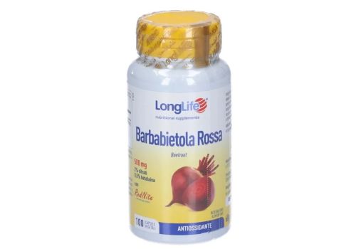 Longlife Barbabietola Rossa integratore antiossidante 100 capsule