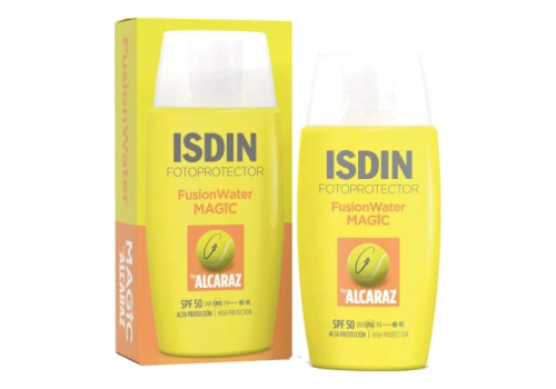 Isdin Fotoprotector Fusion Water Magic By Alcaraz spf 50 solare protettivo ultraleggero 50ml