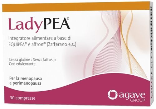 Ladypea integratore per la menopausa e perimenopausa 30 compresse