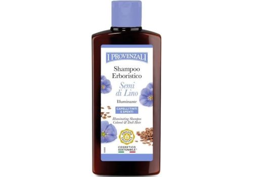 I Provenzali shampoo ai semi di lino per capelli tinti e danneggiati 250ml