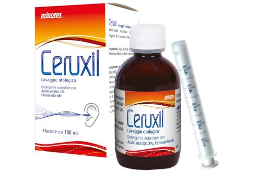Ceruxil lavaggio otologico con acido acetico 3% 100ml