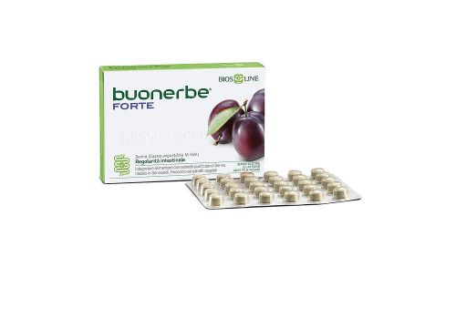 Bios Line Buonerbe Forte integratore per la regolarità intestinale 90 compresse